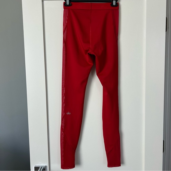 Alo Yoga Airlift High-Waist Ballet Dream Legging Red - Picture 7 of 12